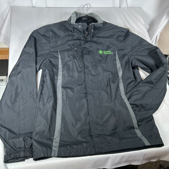 Women’s Small Quest Diagnostics Port Authority Branded Windbreaker Jacket Warm - Picture 1 of 16